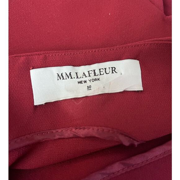 MM. Lafleur Cap Sleeve Sheath Dress Size 10 Professional Designer - Picture 7 of 7